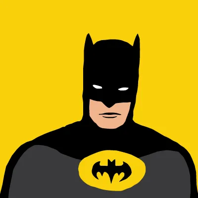 Batman, illustration by Walid Sodki