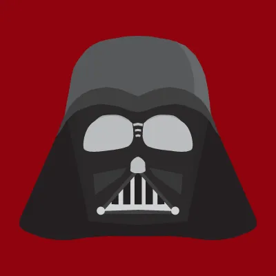 Darth Vader, illustration by Walid Sodki