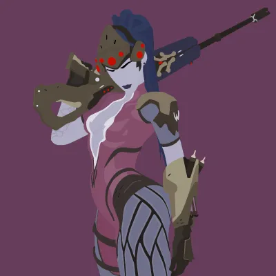Widowmaker, illustration by Walid Sodki
