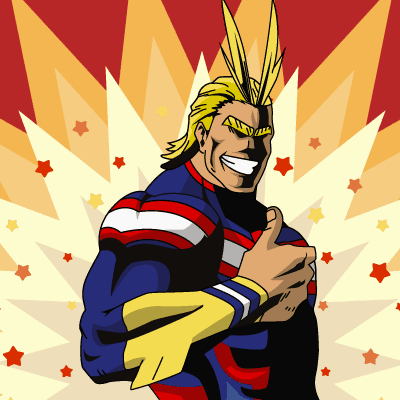 Illustration of All Might