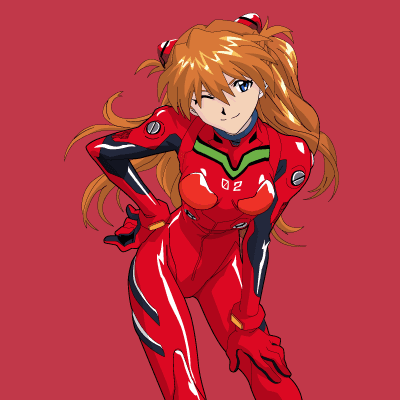 Illustration of Asuka Langley Soryu