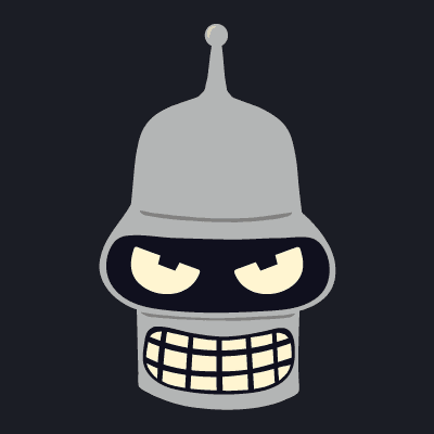 Illustration of Bender Bending Rodríguez
