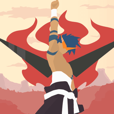 Illustration of Kamina