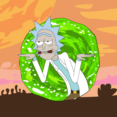 Illustration of Rick Sanchez