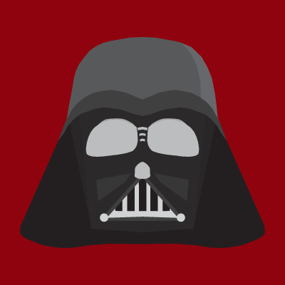 Illustration of Darth Vader from Star Wars