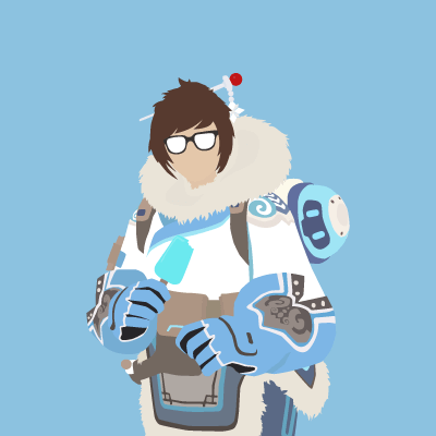 Illustration of Mei from Overwatch
