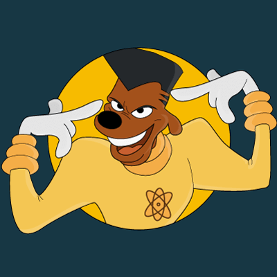 Illustration of Powerline from the A Goofy Movie