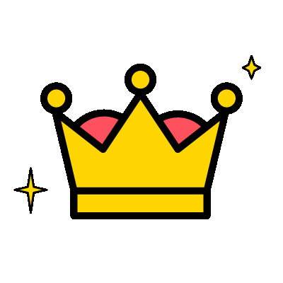 Animation of a crown
